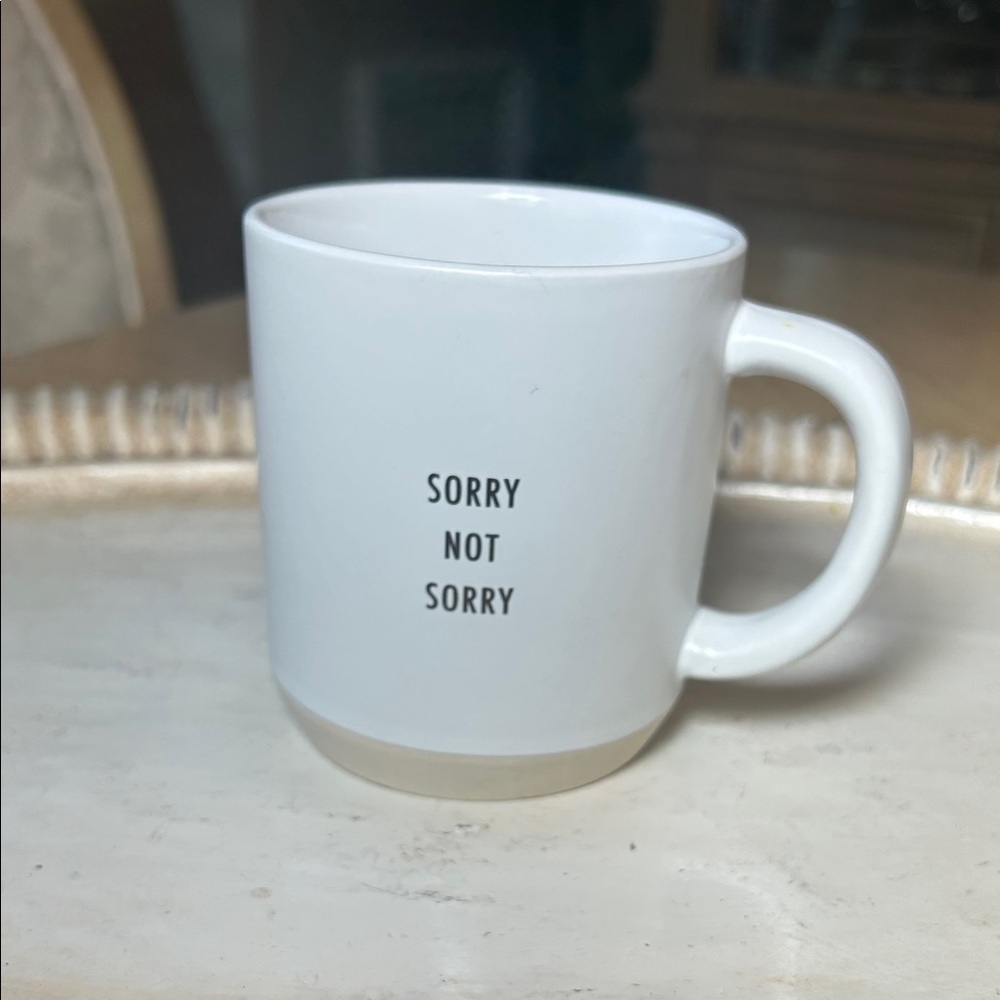 Threshold “Sorry Not Sorry” Mug